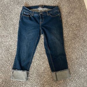 Womens capri jeans